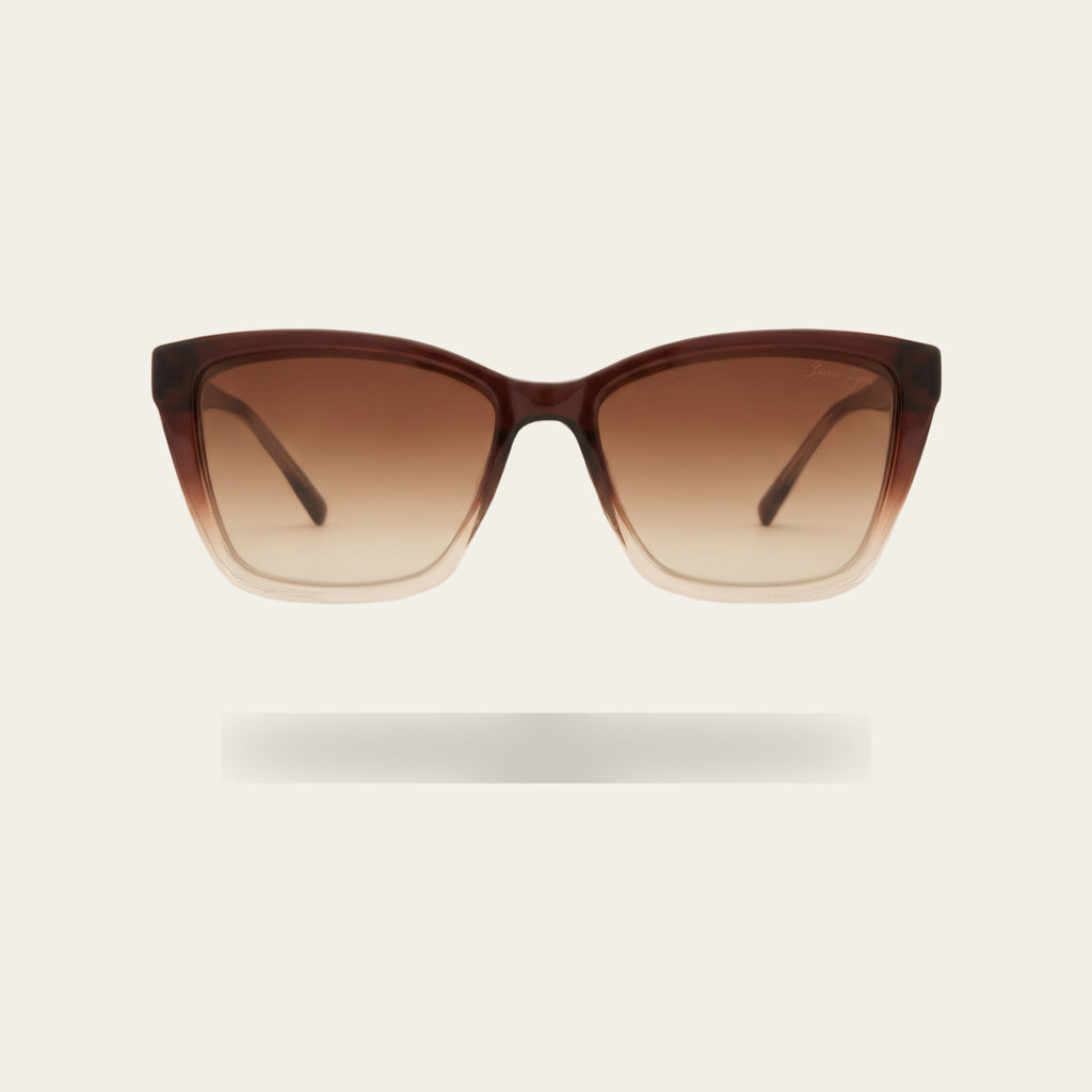 Velara Moka — Armação de grau com clip-on solar